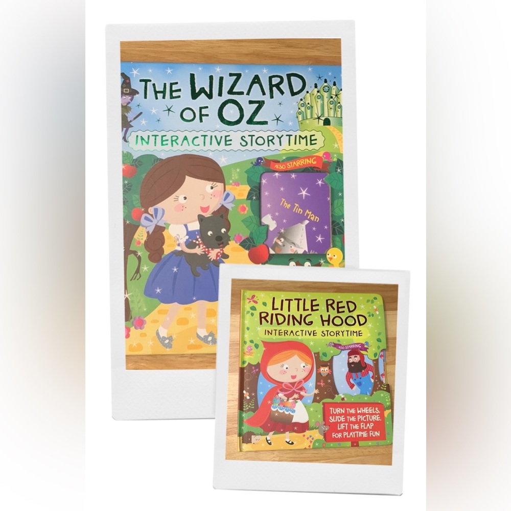 Wizard of Oz/Little Red Riding Hood Interactive Storytime Board Books
